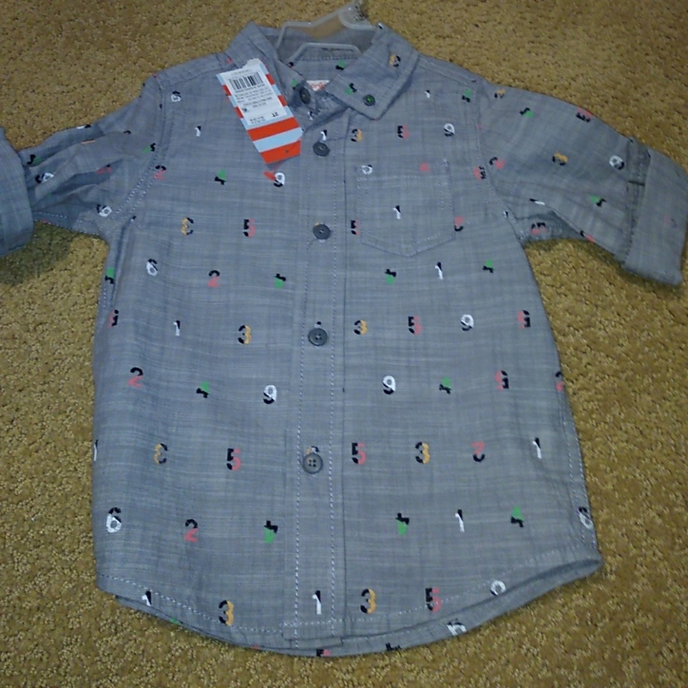 Cat & Jack Toddler Button-down Shirt